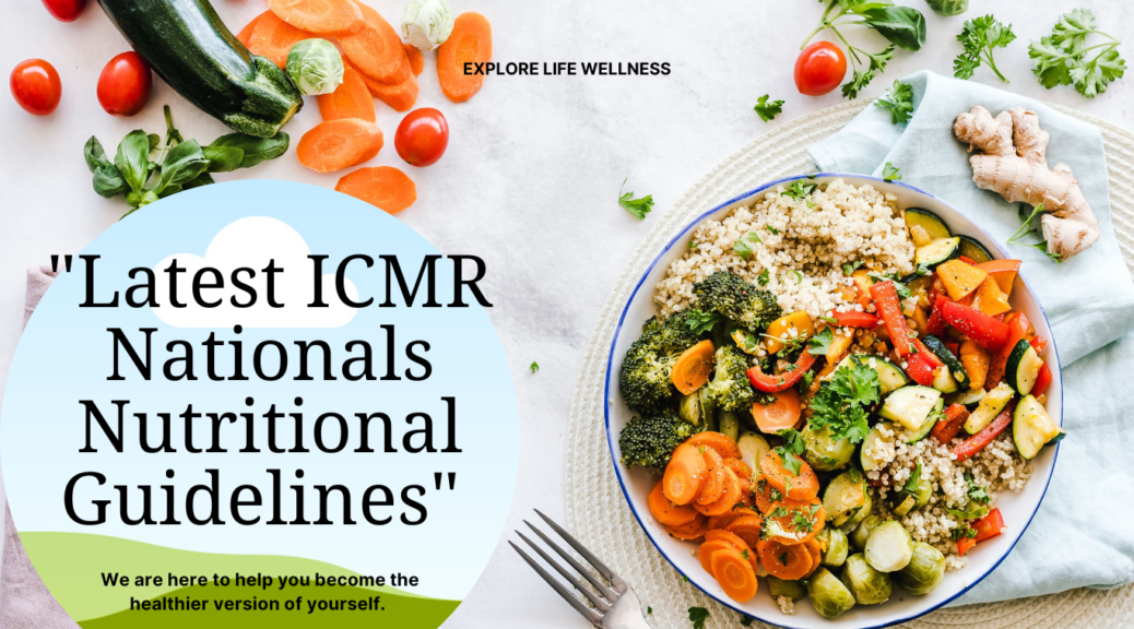 Latest ICMR Revised National Nutrition Guidelines